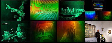Holographic Art and Motion-Picture Holography by Al Razutis
