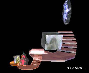 STAIRS WORLD in VRML 2.0 by Al Razutis