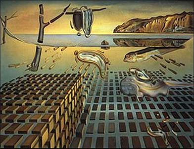 The Disintegration of the  Persistence of Memory by Dali, 1952-54
