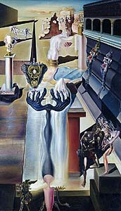 The Invisible Man by Salvador Dali 1929 - click enlarge