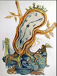 Stillness of Time  by Dali, 1976