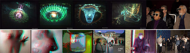 click for enlargement - Films at Deja Vu -- John Hart and Jerry Oldaker, and 3D films by Al Razutis