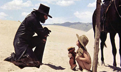 frame from El Topo by Alejandro Jodorwsky - panels assembled by XAR 2020 as credited