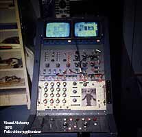 Click enlarge frame of FELIX video synthesizer 1976