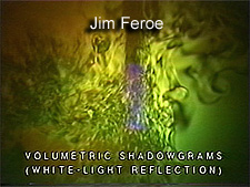 You Tube clip of Jim Feroe at his studio with hologram displays  - West Coast Artists in Light by Al Razutis