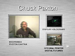 Chuck Paxton - West-Coast Artists in Light - Stereoscopic 3D subjects