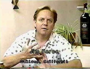 Jim Feroe at his studio in Emeryville