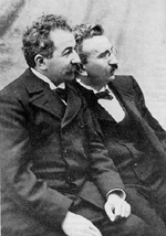 Lumiere brothers Louis and Auguste