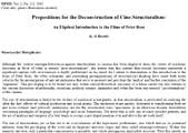 Propositions for the Deconstruction of Cine-Structualism - sample writings by Al Razutis