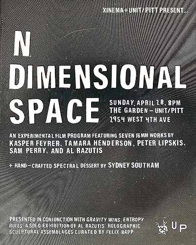 N Dimensional Space film screening April 28, 2024 - XINEMA & Unit / Pitt Vancouver - click to enlarge